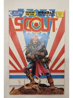 Scout #11 Eclipse Comics Monday The Eliminator Premiere Canadian Price
